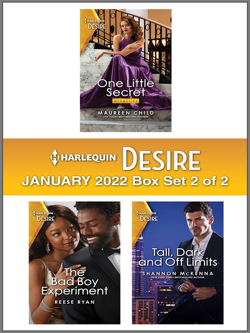 Cover image for Harlequin Desire January 2022, Box Set 2 of 2